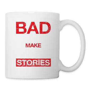 Bad Choices make Good Stories - Tasse - Weiß - Rechts