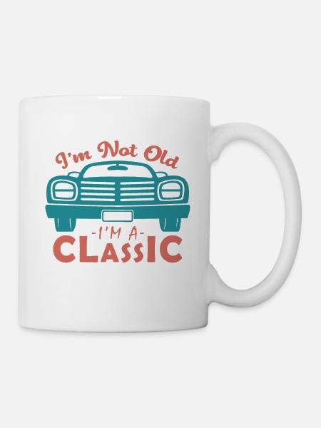 Car Speed Motor Speed Race - Mug - white