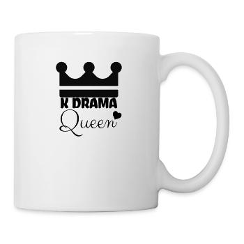 K-Drama Queen - Tasse - Weiß - Rechts