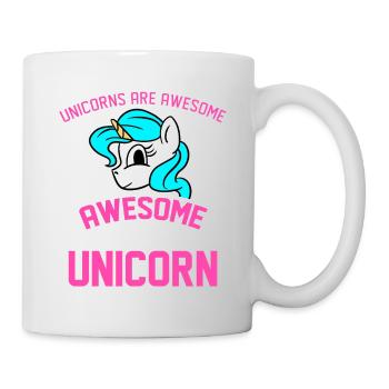 Unicorns Are Awesome I Am Awesome I Am Unicorn - Mug - white - Right