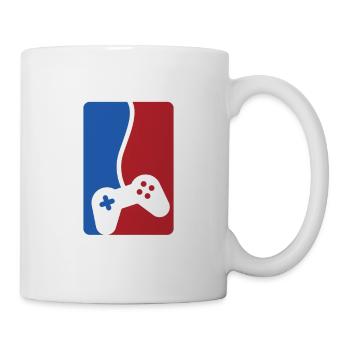 Gamer Nation - lustiges gaming Motiv geschenk - Tasse - Weiß - Rechts