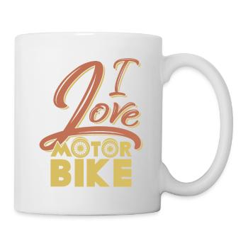 Motorcycle saying Chopper Cruiser exit - Mug - white - Right