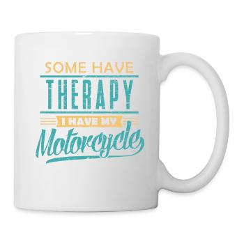 Motorcycle saying Cross Cruiser Racer - Mug - white - Right