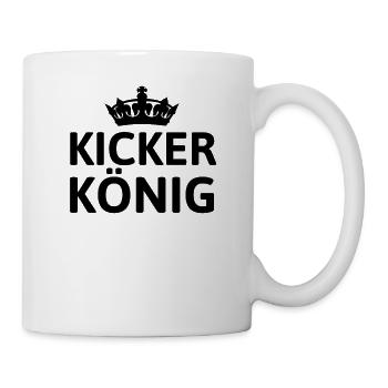 KICKER KING - Mug - white - Right