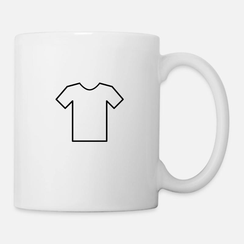 T-Shirt - Tasse - Weiß