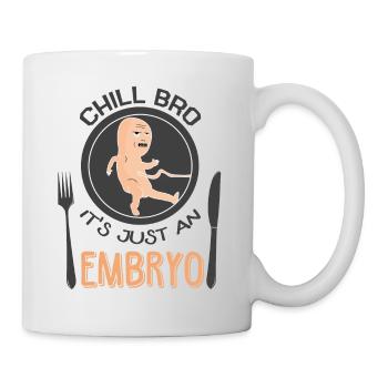 Black humor provocative - Mug - white - Right