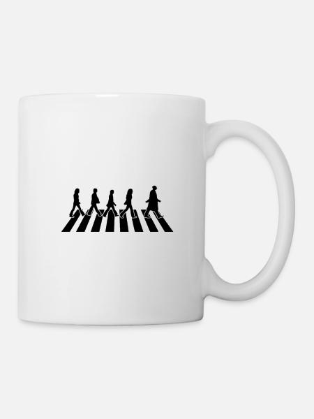 Doctor Who Road Crossing Detail - Mug - white