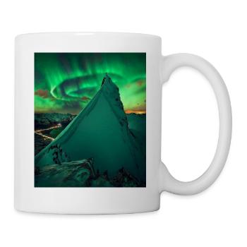 Polarlicht - Tasse - Weiß - Rechts