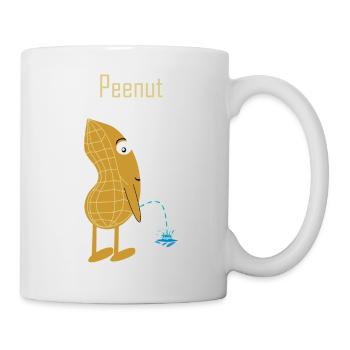 Peenut - Funny Peanut - Mug - white - Right