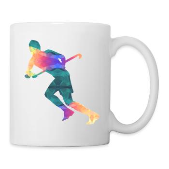Hockey sur gazon - Mug blanc - blanc - Droite