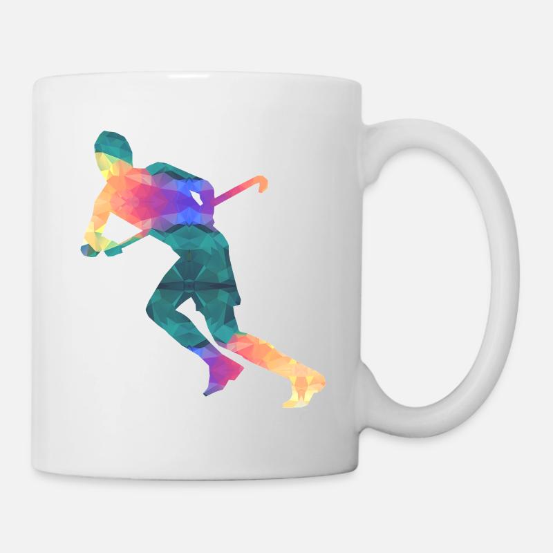 Hockey sur gazon - Mug blanc - blanc