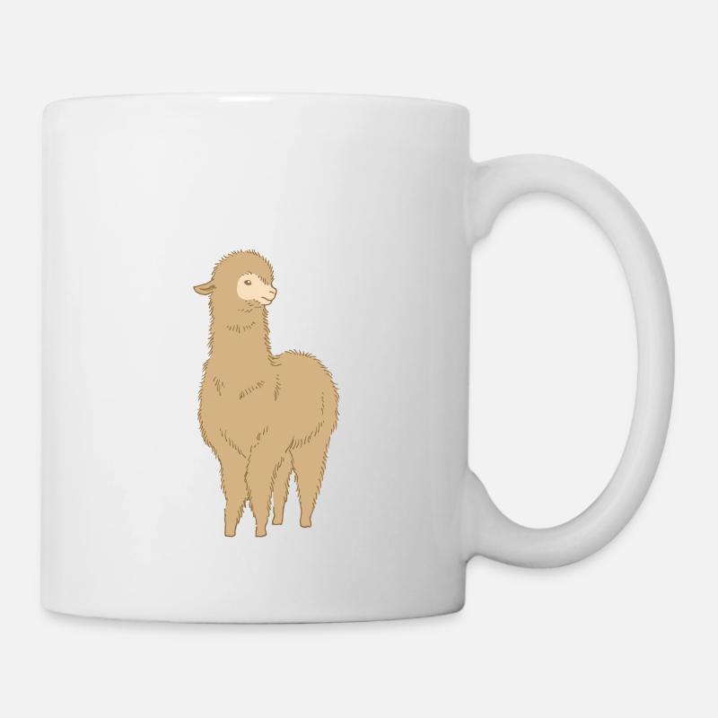 Ready for the Alpaca Alpaca Alpaca Cool - Mug - white