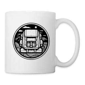 Backpack - Mug - white - Right