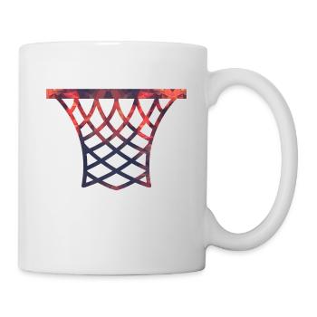 Basketball / basketball hoop - Mug - white - Right