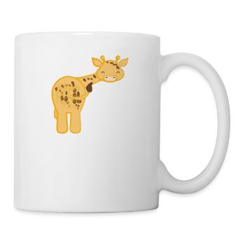 Girafe - Girafes - Fan de girafe - Drôle - Mug blanc - blanc - Droite