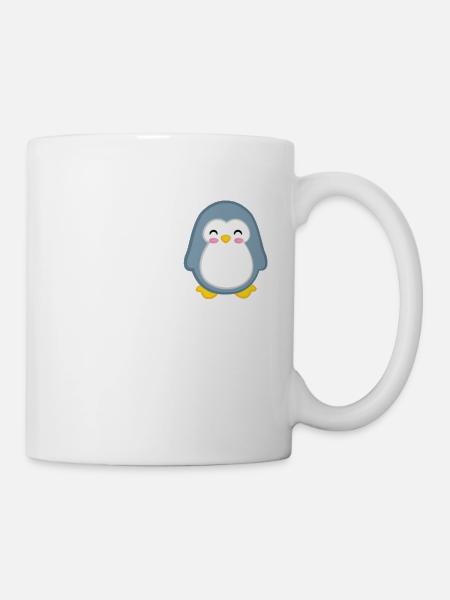 Penguin - Penguins - Penguin Motive - Be Yourself - Mug - white
