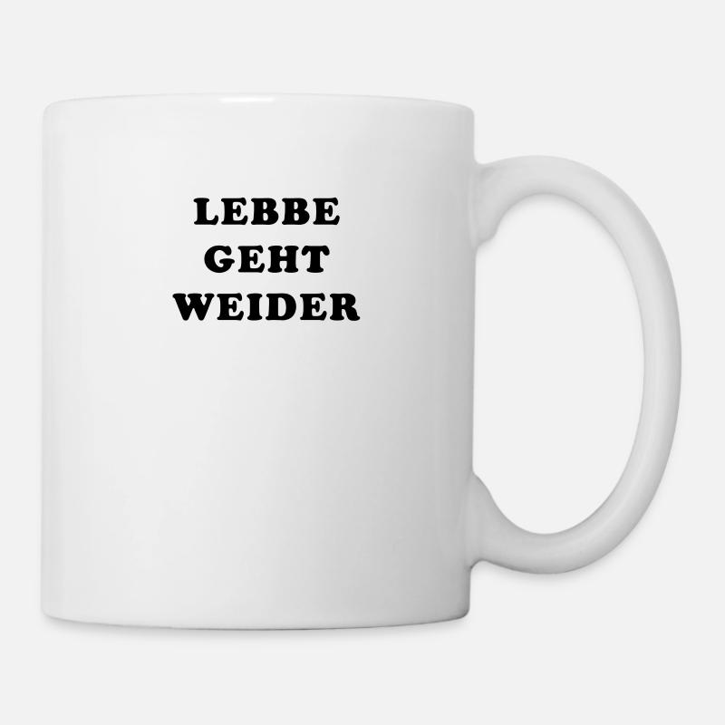 Lebbe va weider en disant T-shirt - Mug blanc - blanc