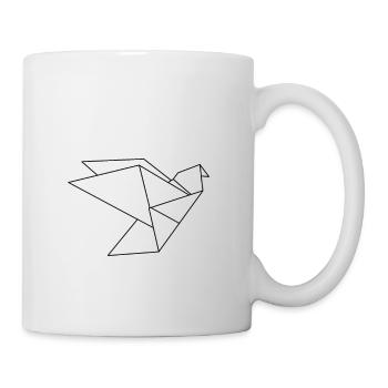 Taube - Tasse - Weiß - Rechts
