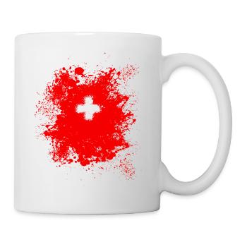 Switzerland Swiss 1st August Pride gift - Mug - white - Right