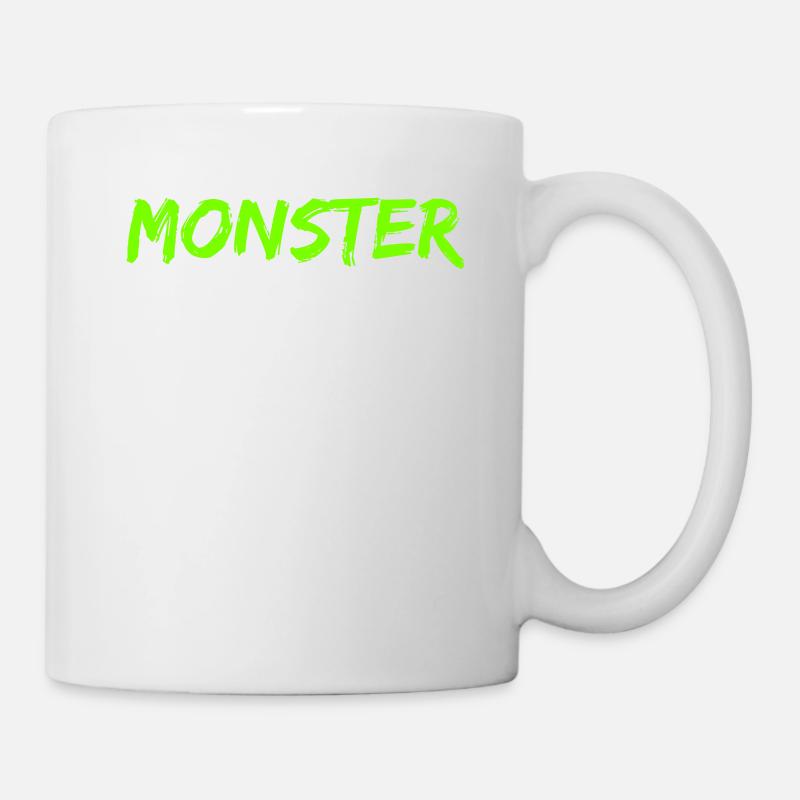 monstre - Mug blanc - blanc
