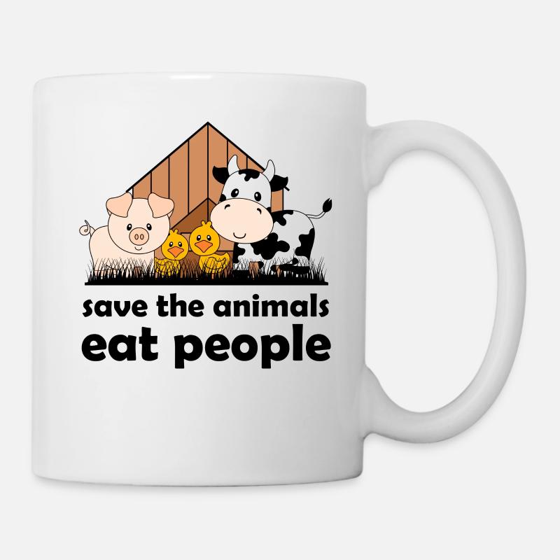 Save the Animals - Mug - white