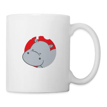 Hippo - Hippos - Hippofan - Hippo lovers - Mug - white - Right