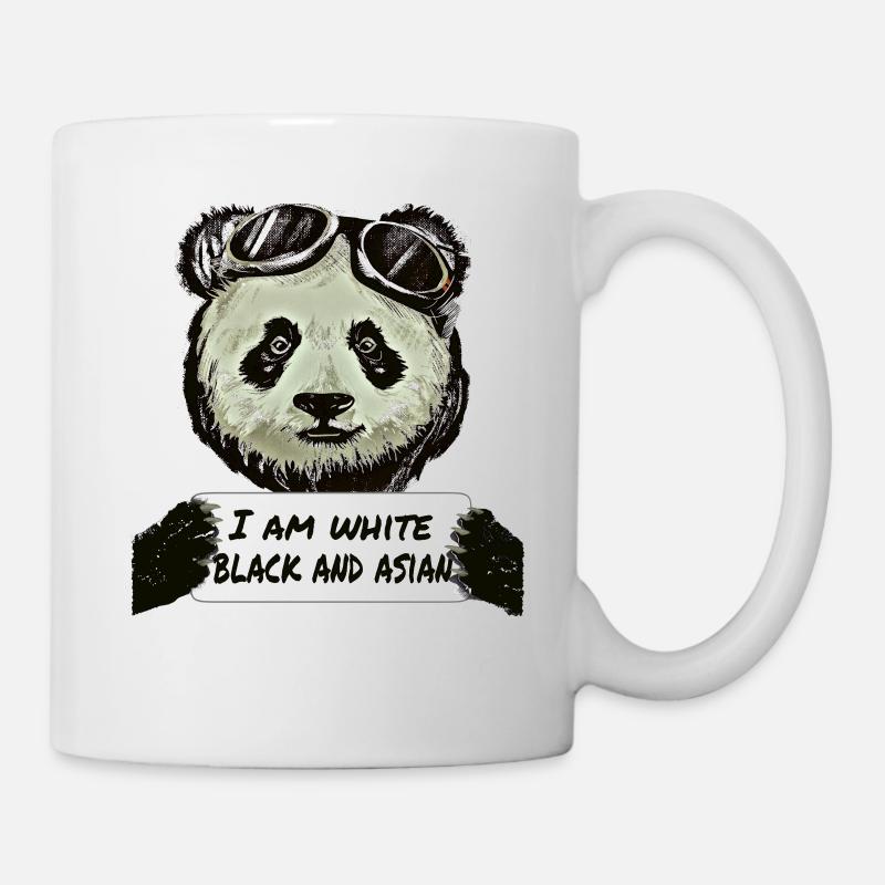 Cool Pilot Panda - Mug - white