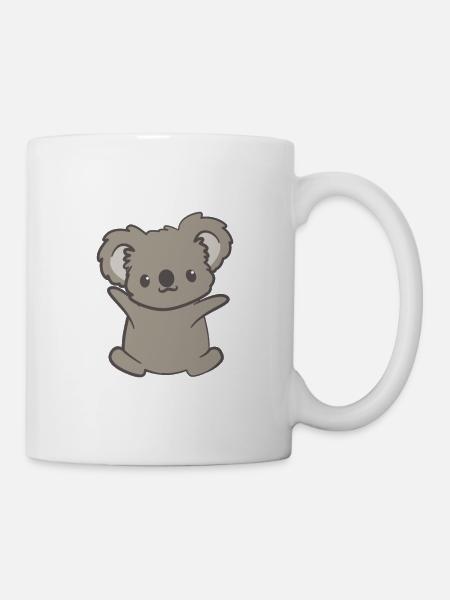 Koala - Koalas - T-shirt Koala - Spirit Animal - Mug blanc - blanc