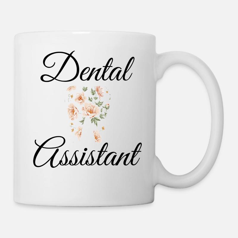 Assistant dentaire - Mug blanc - blanc
