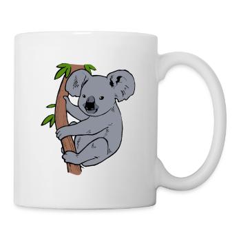 Koala - Tasse - Weiß - Rechts