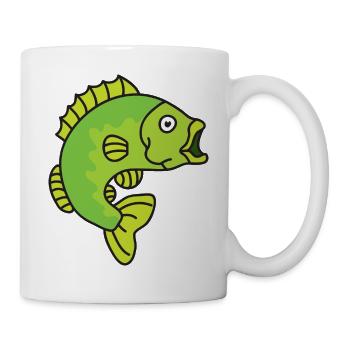 Perch fish - Mug - white - Right