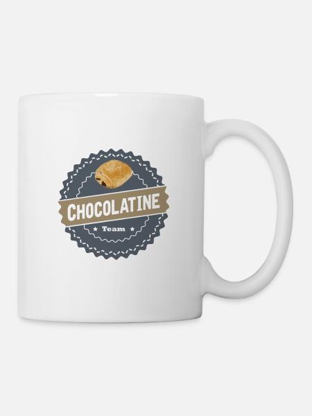 Chocolatine team 01 - Mug blanc - blanc