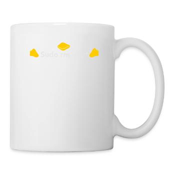 LINUX: Sudo rm - Tasse - Weiß - Rechts