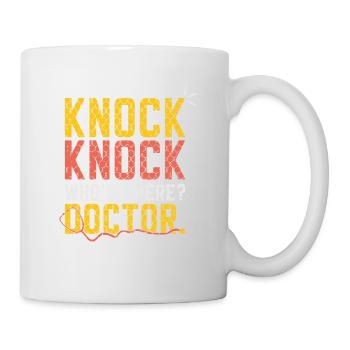 Rescue Service Gift Knock Knock Doctor - Mug - white - Right