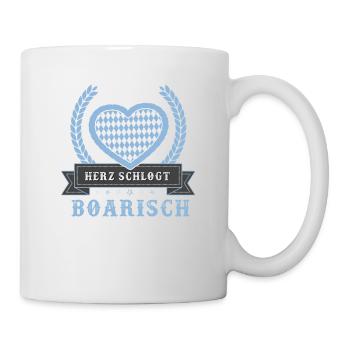 Bavarois Bavarois drôle cadeau d'anniversaire à la maison - Mug blanc - blanc - Droite
