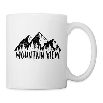 Mountain View - Design for mountain lovers - Mug - white - Right