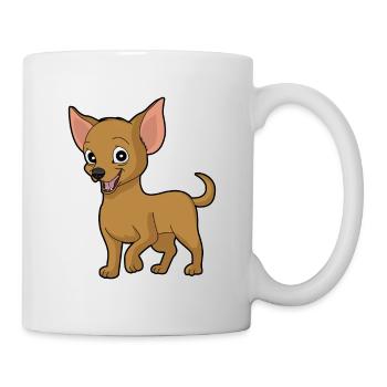 Little sweet Chiwawa dog - Mug - white - Right