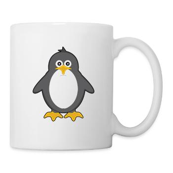 Cute penguin - Mug - white - Right