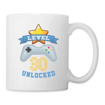 30 | LUSTIGES GEBURTSTAG T-SHIRT GESCHENK IDEE - Tasse - Weiß - Rechts