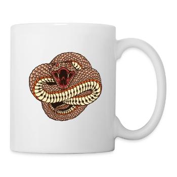 Snake Snake Tattoo - Mug - white - Right