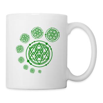 Crop Circle T-Shirt Extraterrestrial Alien - Mug - white - Right