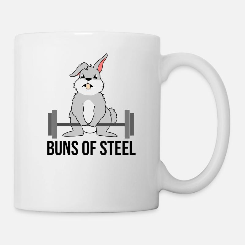 Petits pains en acier Bunny Bunny - Mug blanc - blanc