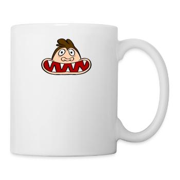 Monkey with large mouth - Mug - white - Right