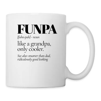 Funpa Funny grand-père - Mug blanc - blanc - Droite