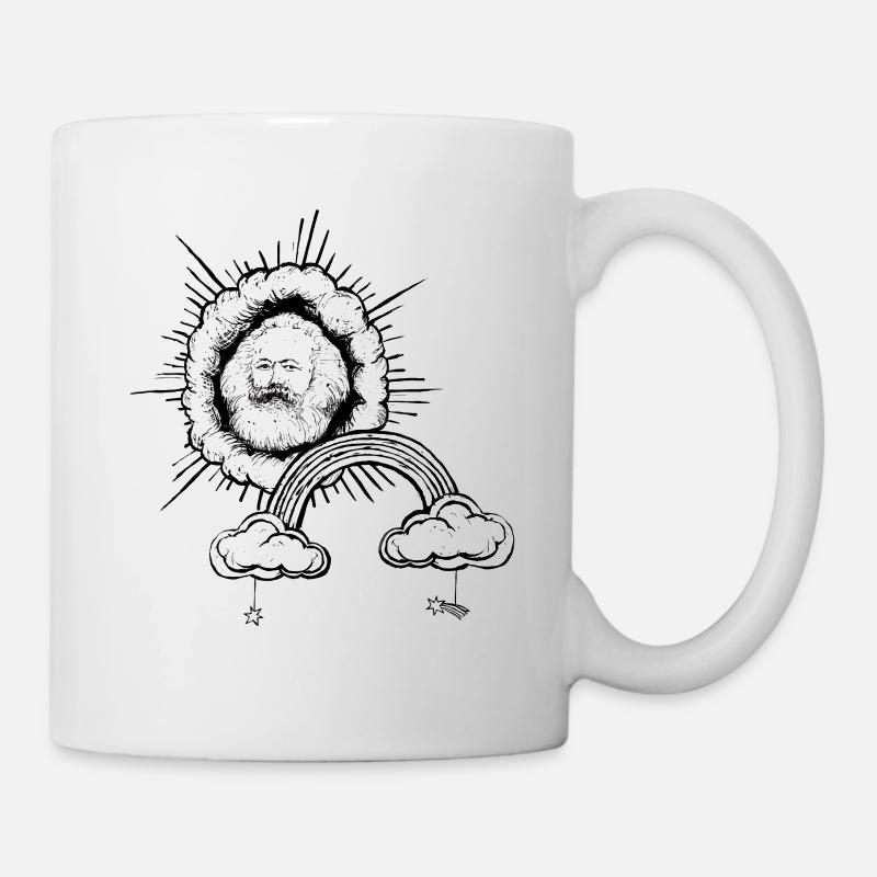 Karl Marx - Tasse - Weiß
