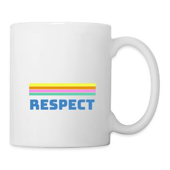 Respecter l'homme dans la camionnette de glace - Mug blanc - blanc - Droite