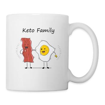 Keto Family Ketogenic Diet Cadeau Présent - Mug blanc - blanc - Droite
