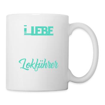 Liebe kann man nicht kaufen - Tasse - Weiß - Rechts