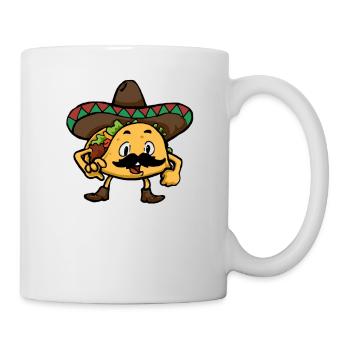 Tacos tacos mexicains fast food piquant espagnol - Mug blanc - blanc - Droite