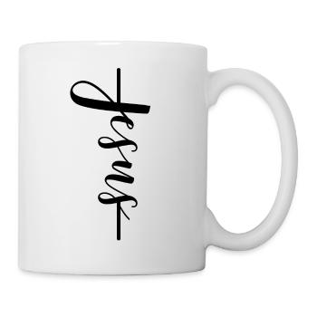 Chemise de Jésus - Mug blanc - blanc - Droite